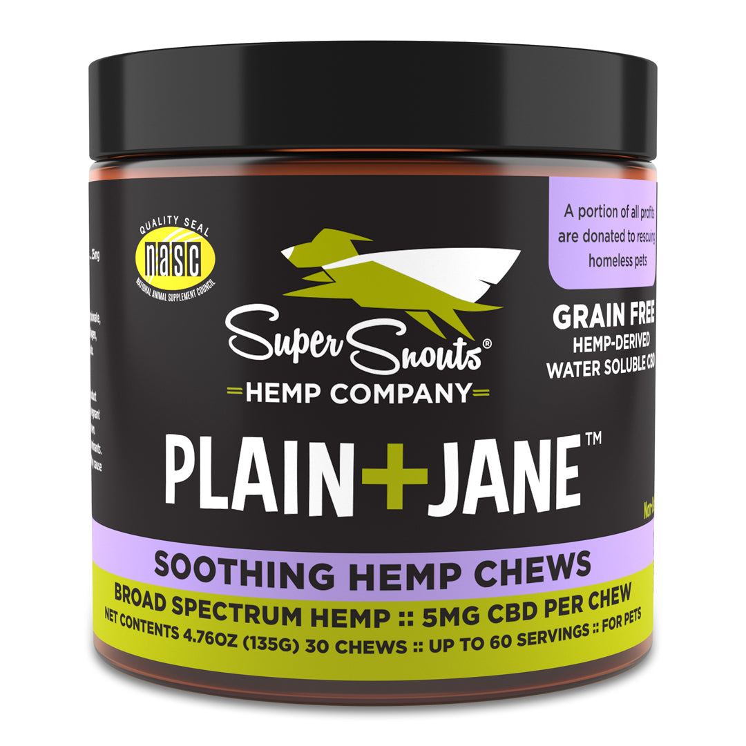 Super Snout Hemp Plant+Jane Hemp Chews for Dogs &amp; Cat