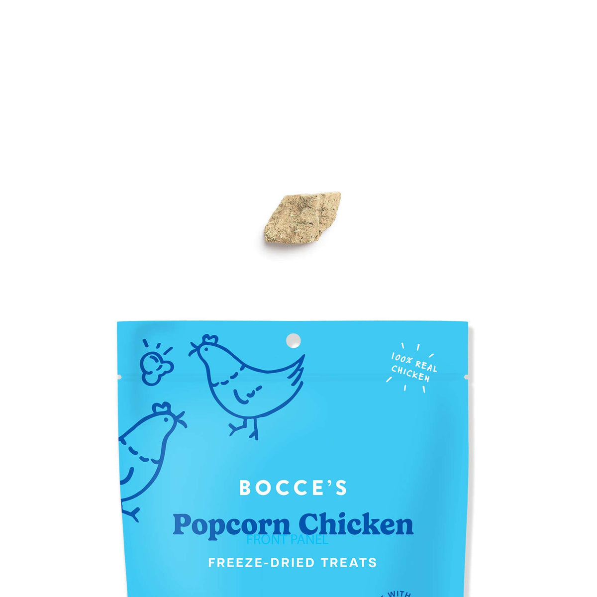 Bocce&#39;s Bakery Popcorn Chicken Freeze-Dried Dog Treats