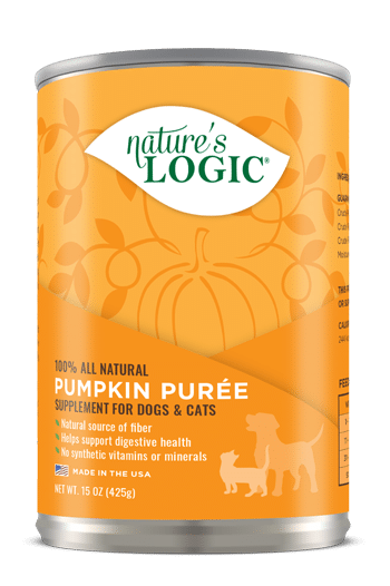 Nature&#39;s Logic Pumpkin Purée Supplement for Dogs &amp; Cats