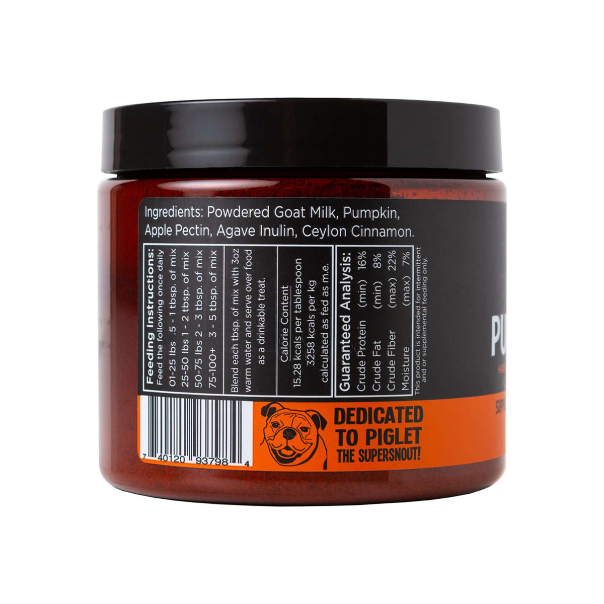 Super Snouts Pumpkin Latte Supplement for Dogs and Cats