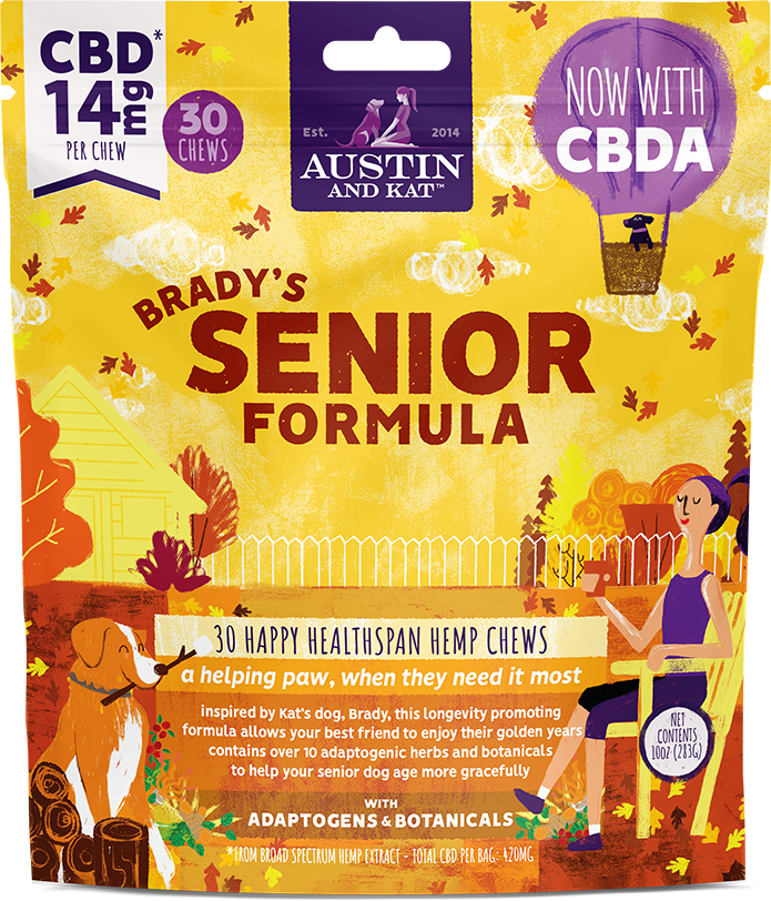 Austin and Kat Senior Blend Chews for Dogs &amp; Cats