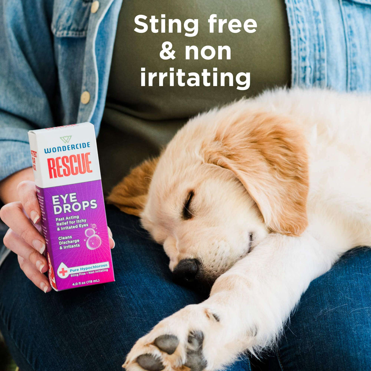 Wondercide Rescue Eye Drops for Dogs & Cats