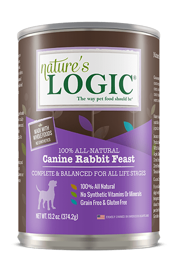 Nature&#39;s Logic Canine Rabbit Feast Canned Dog Food