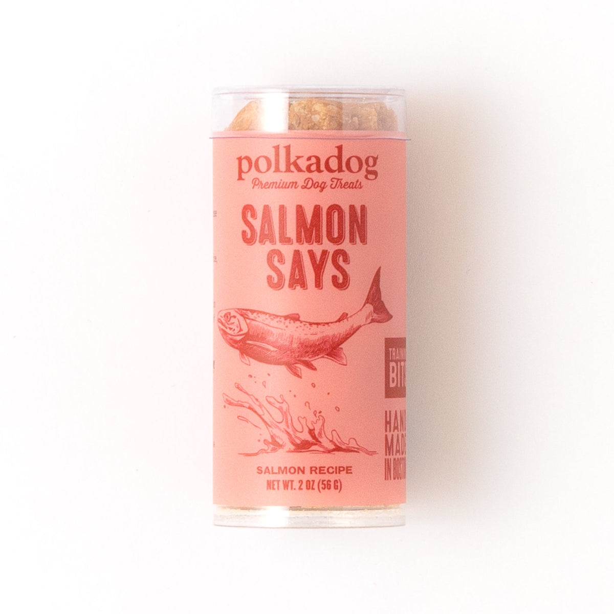 Polkadog Bakery Salmon Says Crunchy Dog &amp; Cat Treats
