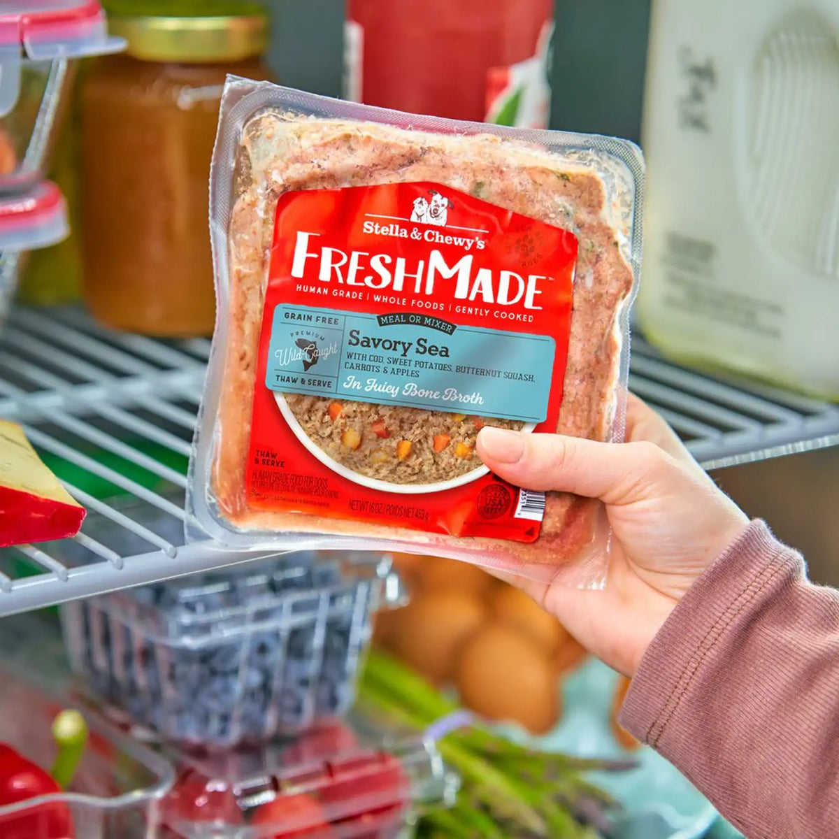 Stella &amp; Chewy&#39;s Fresh Made Savory Sea Gently Cooked Dog Food