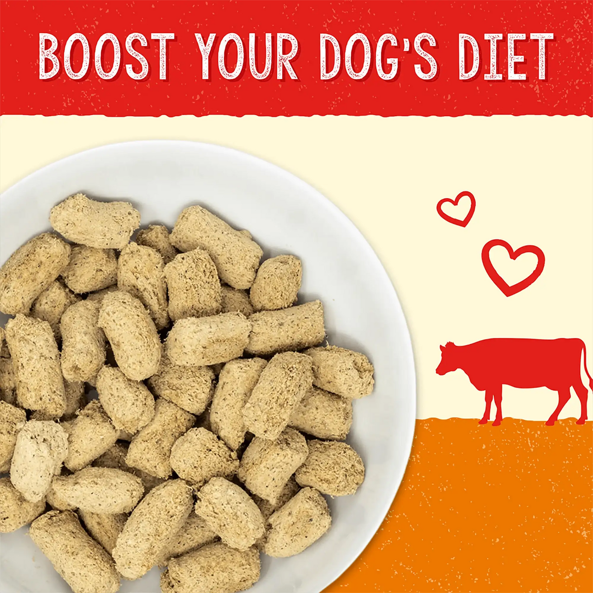 Stella &amp; Chewy&#39;s Solutions Freeze-Dried Raw Digestive Boost Beef Dog Food