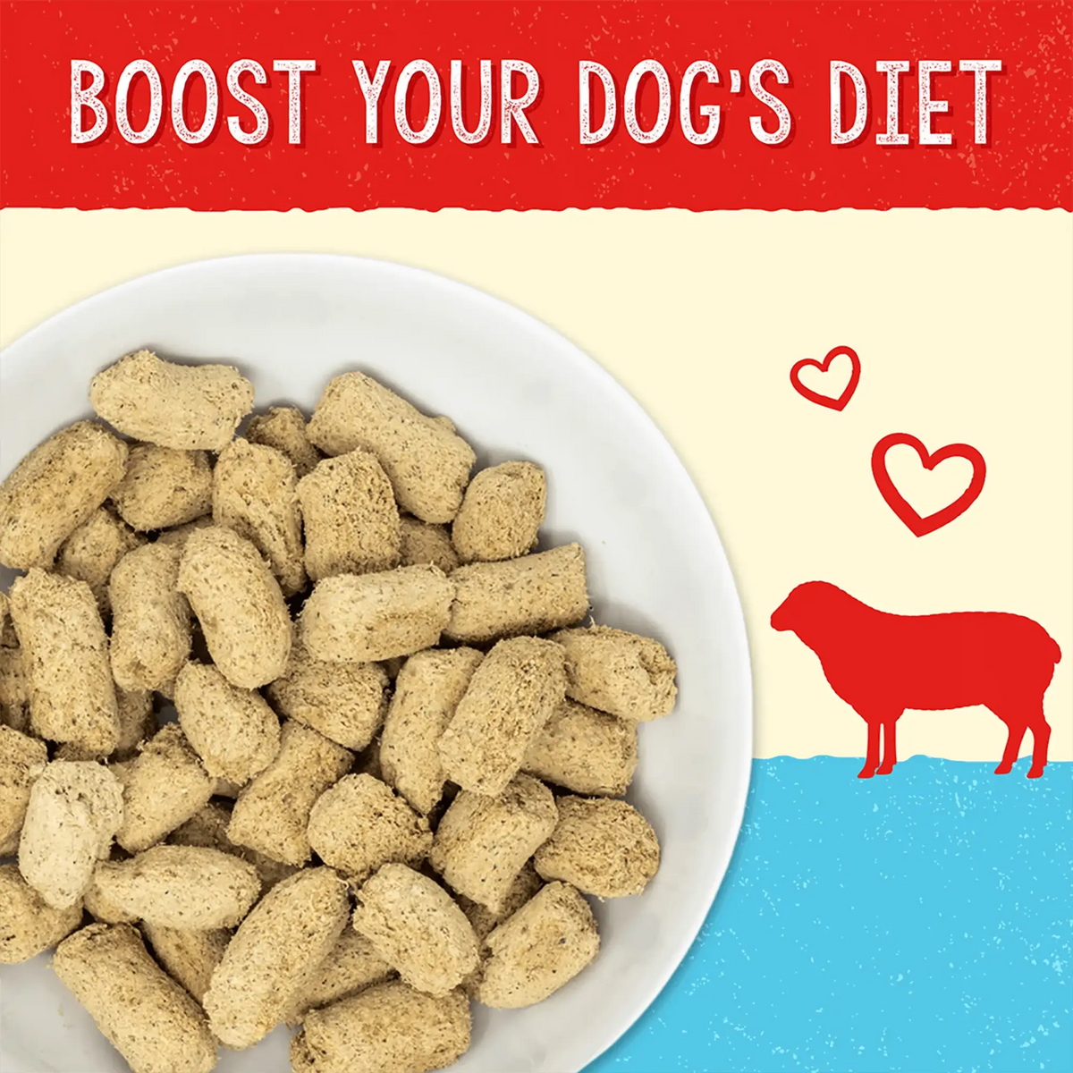 Stella &amp; Chewy&#39;s Freeze-Dried Raw Stella&#39;s Solutions Immune Boost Lamb Dog Food or Topper