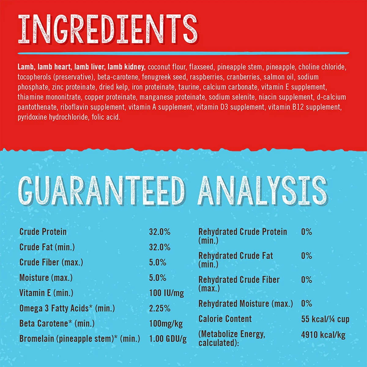 Stella &amp; Chewy&#39;s Freeze-Dried Raw Stella&#39;s Solutions Immune Boost Lamb Dog Food or Topper