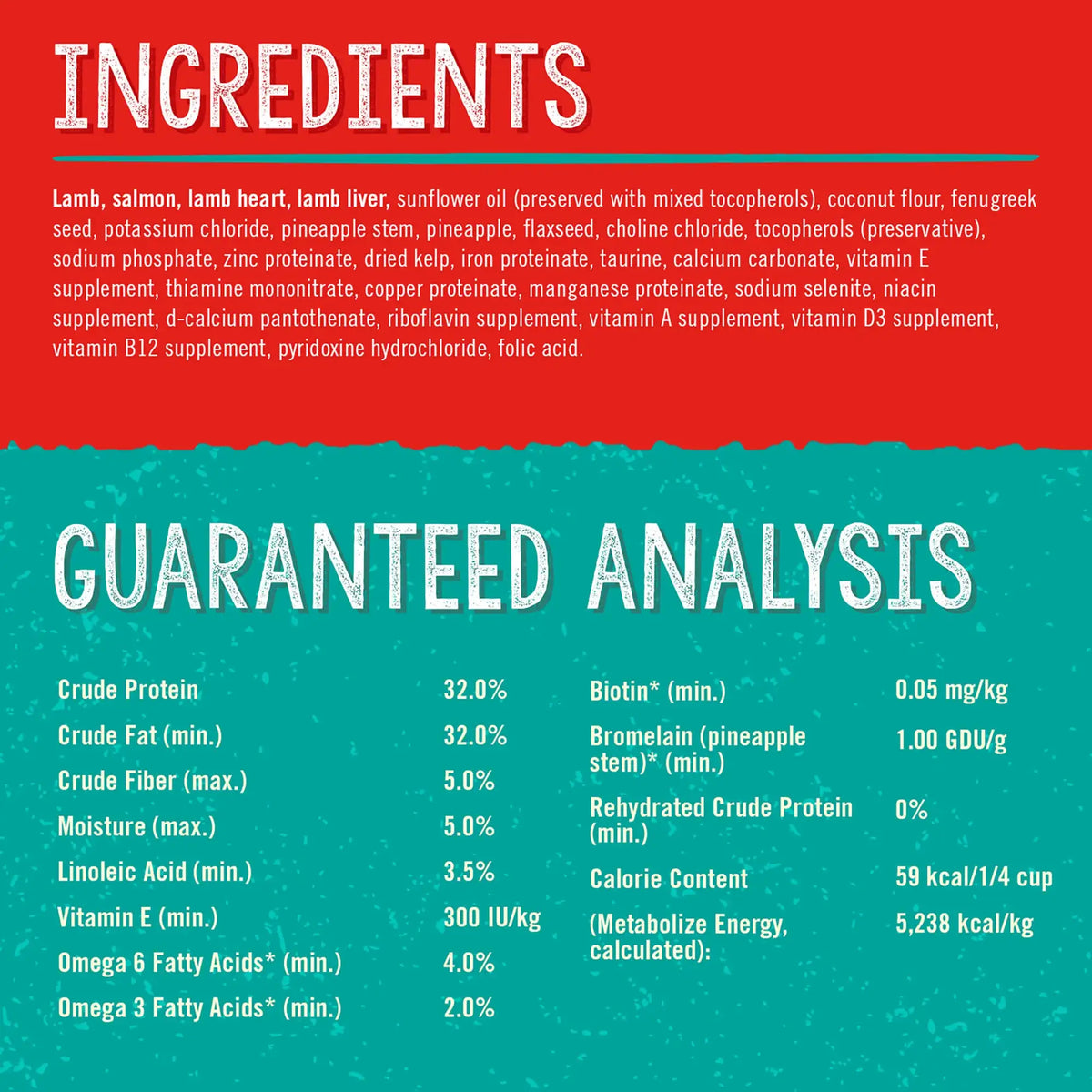 Stella &amp; Chewy&#39;s Solutions Freeze-Dried Raw Skin &amp; Coat Lamb &amp; Salmon Dog Food
