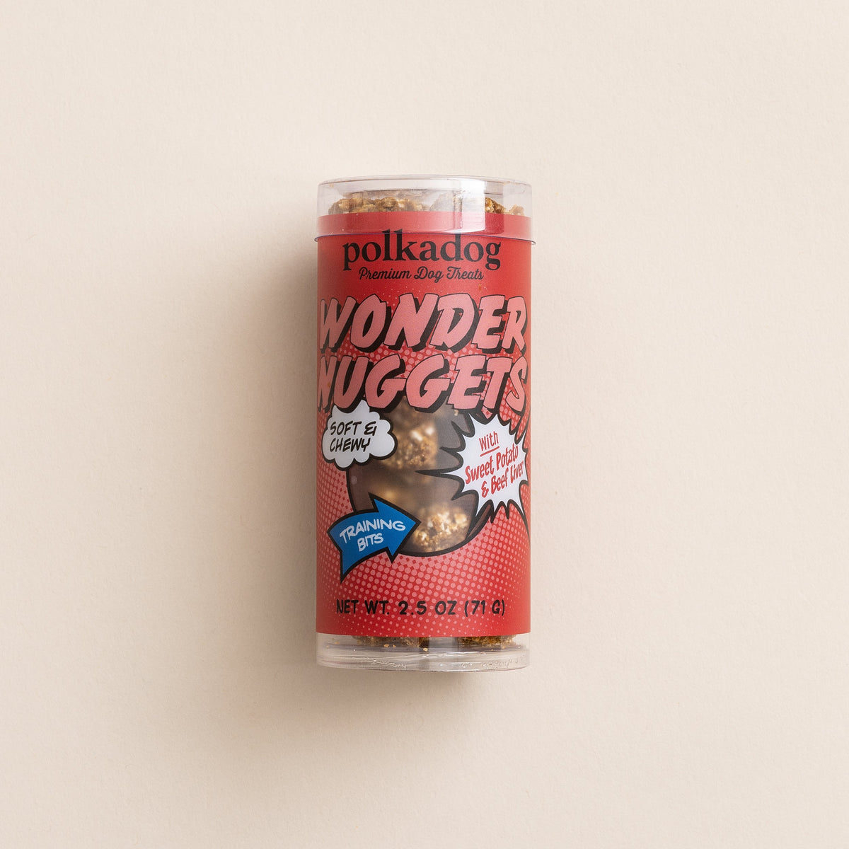 Polkadog Bakery Soft &amp; Chewy Wonder Nuggets Sweet Potato &amp; Beef Dog Treats