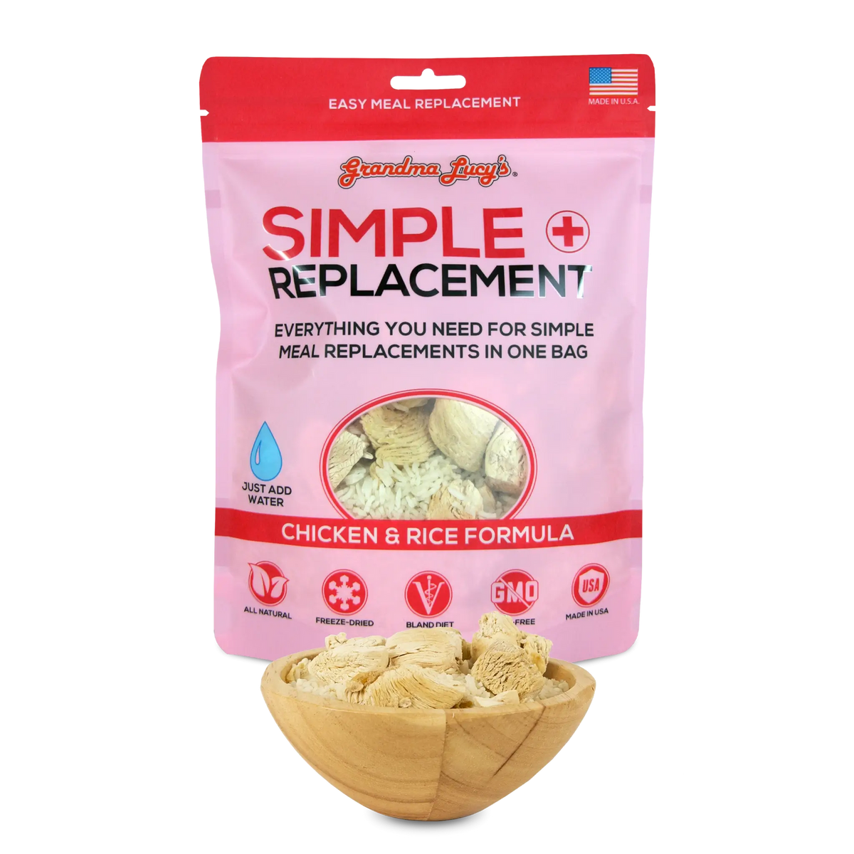Grandma Lucy's Simple Replacement Chicken & Rice Formula for Dogs & Cats