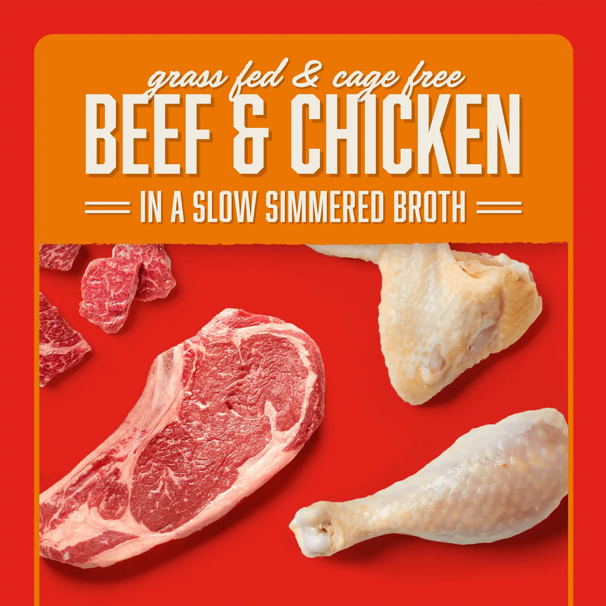 Stella &amp; Chewy&#39;s Stella&#39;s Shredrs Beef &amp; Chicken in Broth Dog Food