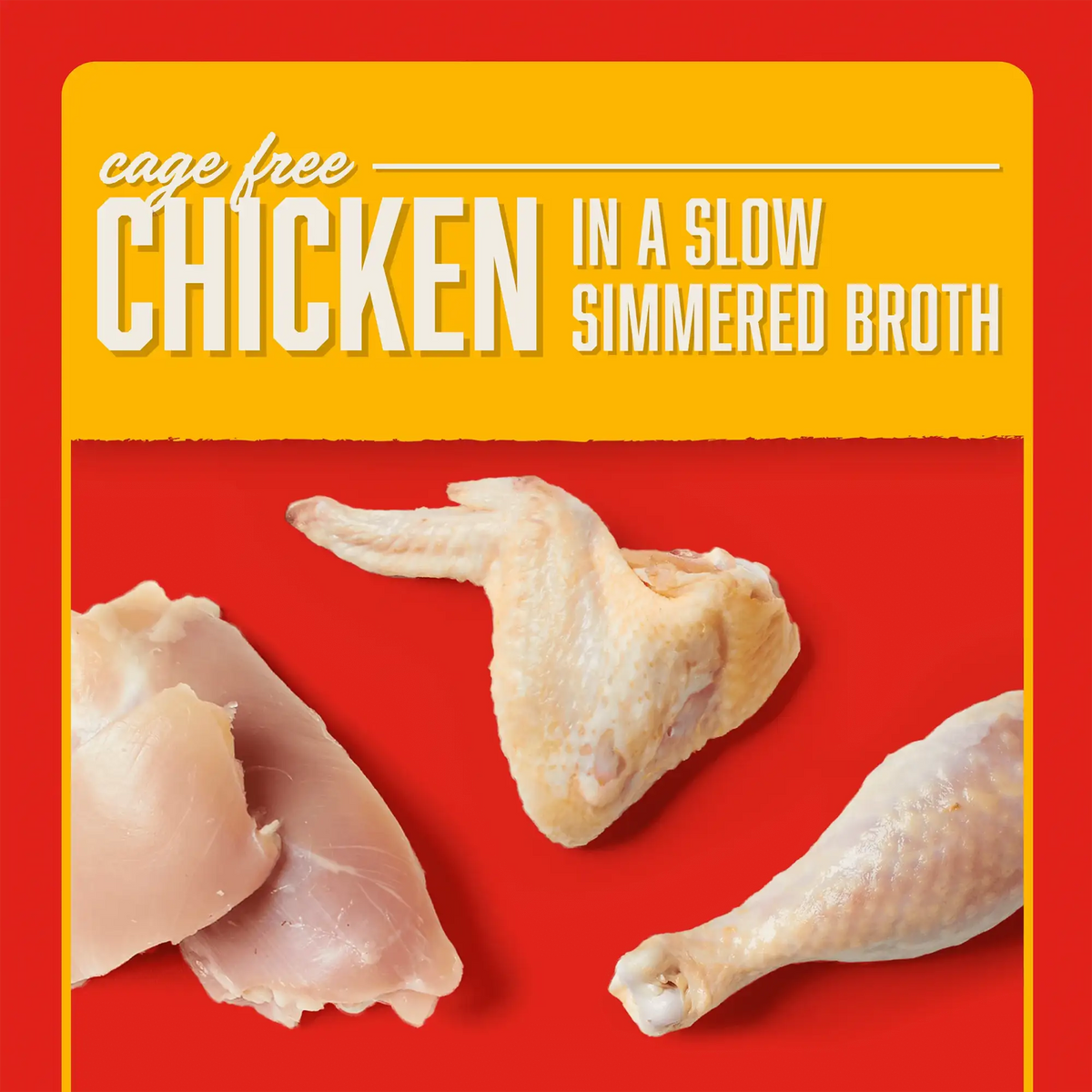 Stella &amp; Chewy&#39;s Stella&#39;s Shredrs Chicken in Broth Dog Food