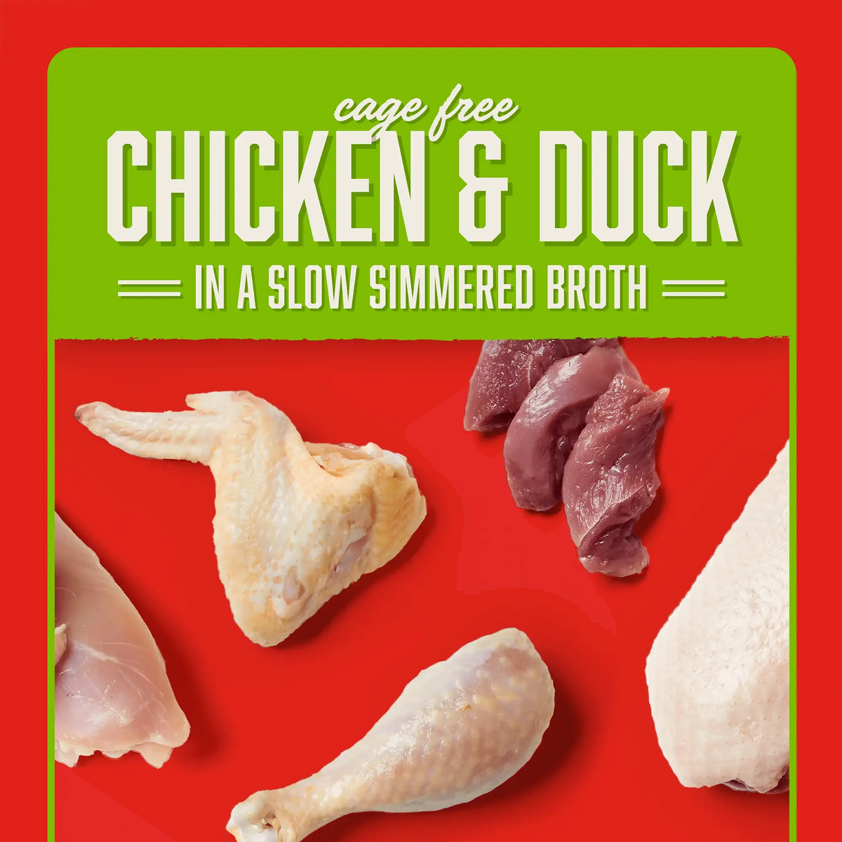 Stella &amp; Chewy&#39;s Stella&#39;s Shredrs Chicken &amp; Duck in Broth Dog Food