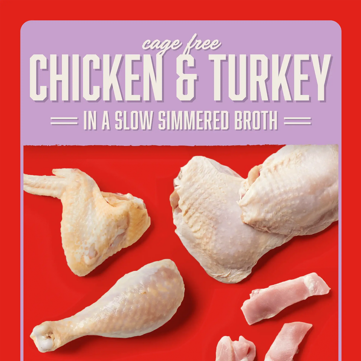 Stella &amp; Chewy&#39;s Stella&#39;s Shredrs Chicken &amp; Turkey in Broth Dog Food