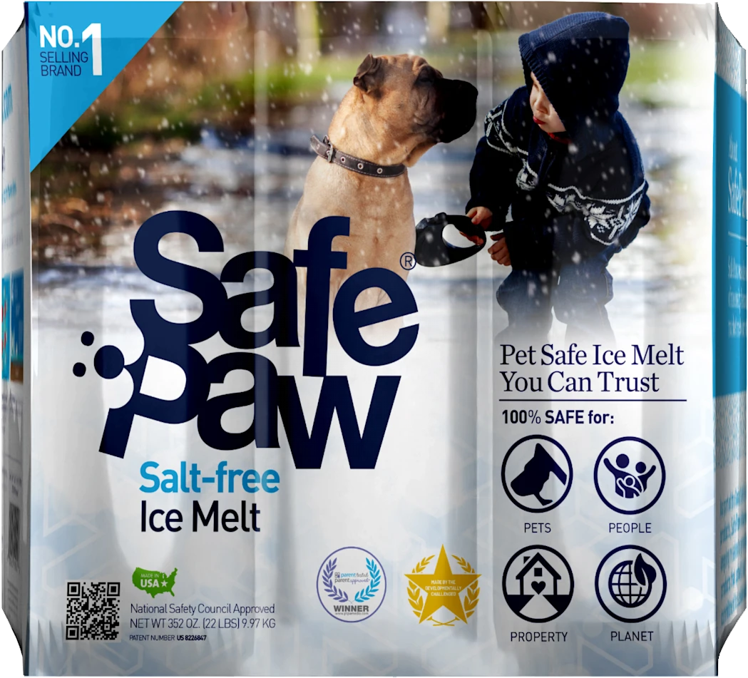 Safe Paw Salt-Free Ice Melt Pet &amp; Child Safe