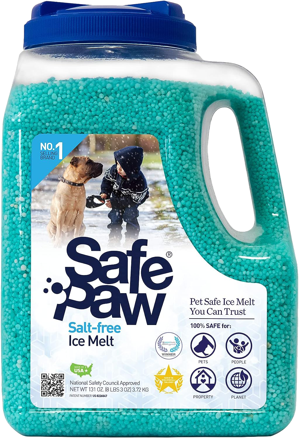 Safe Paw Salt-Free Ice Melt Pet &amp; Child Safe