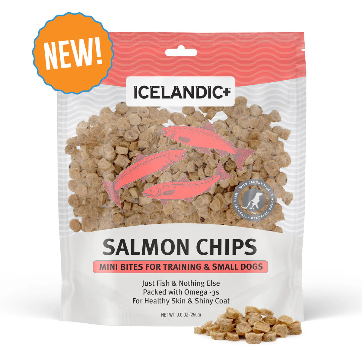 Icelandic+ Salmon Chips Dog Treats
