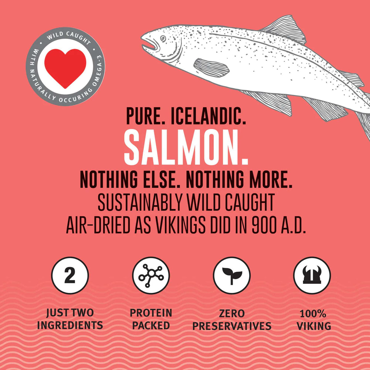 Icelandic+ Salmon Chips Dog Treats