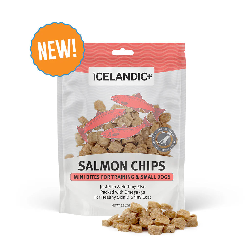 Icelandic+ Salmon Chips Dog Treats