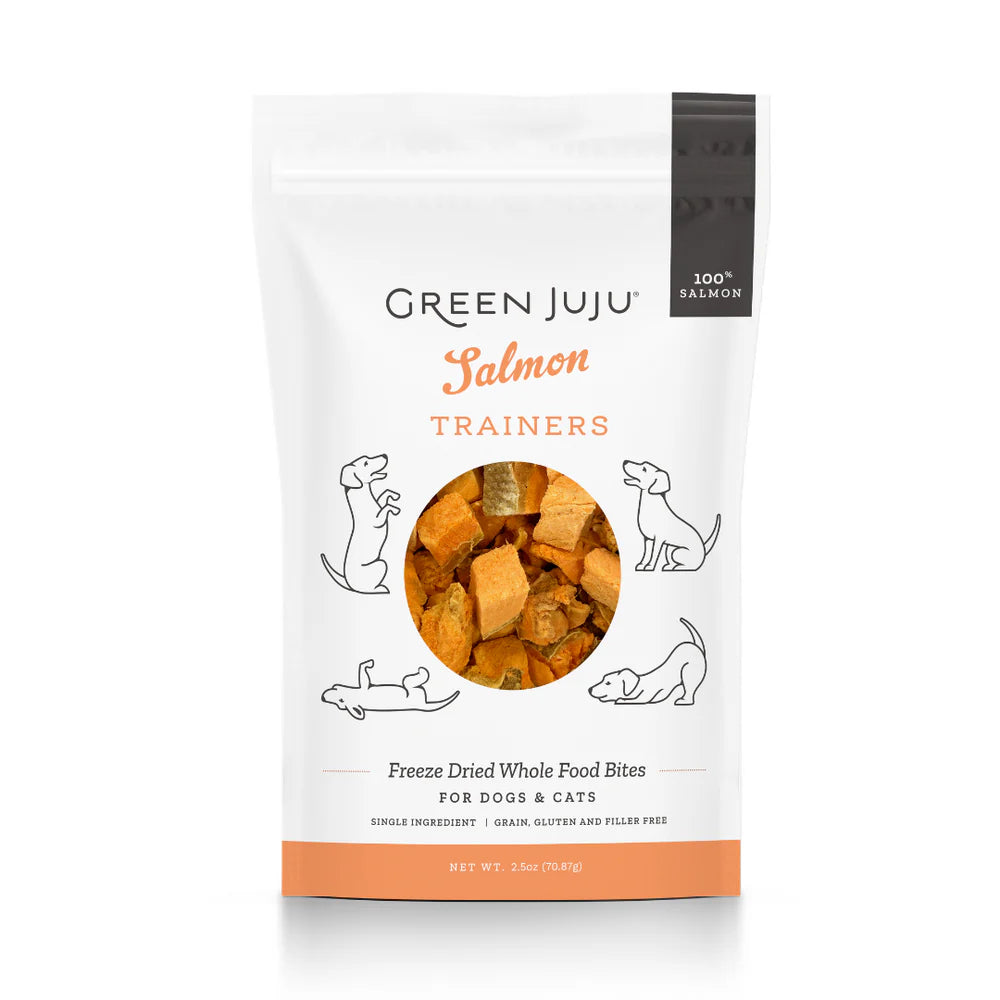 Green Juju Freeze-Dried Salmon Trainers Dog &amp; Cat Treats
