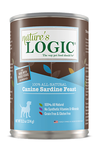 Nature&#39;s Logic Canine Sardine Feast Canned Dog Food