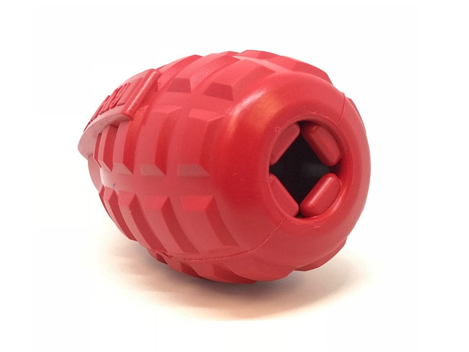 SodaPup  USA-K9 Grenade Durable Rubber Chew Toy & Treat Dispenser