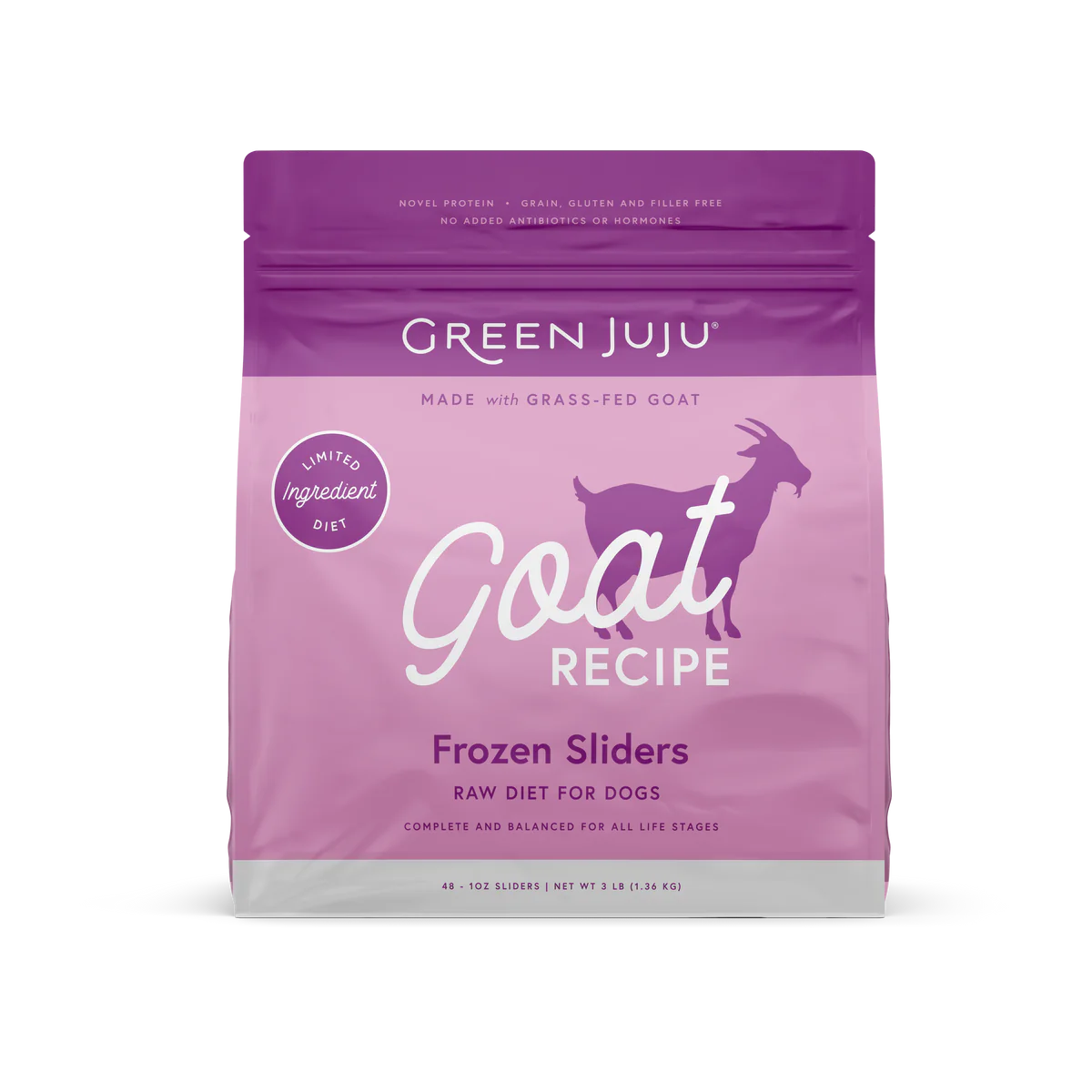 Green Juju Goat Recipe Frozen Raw Dog Food