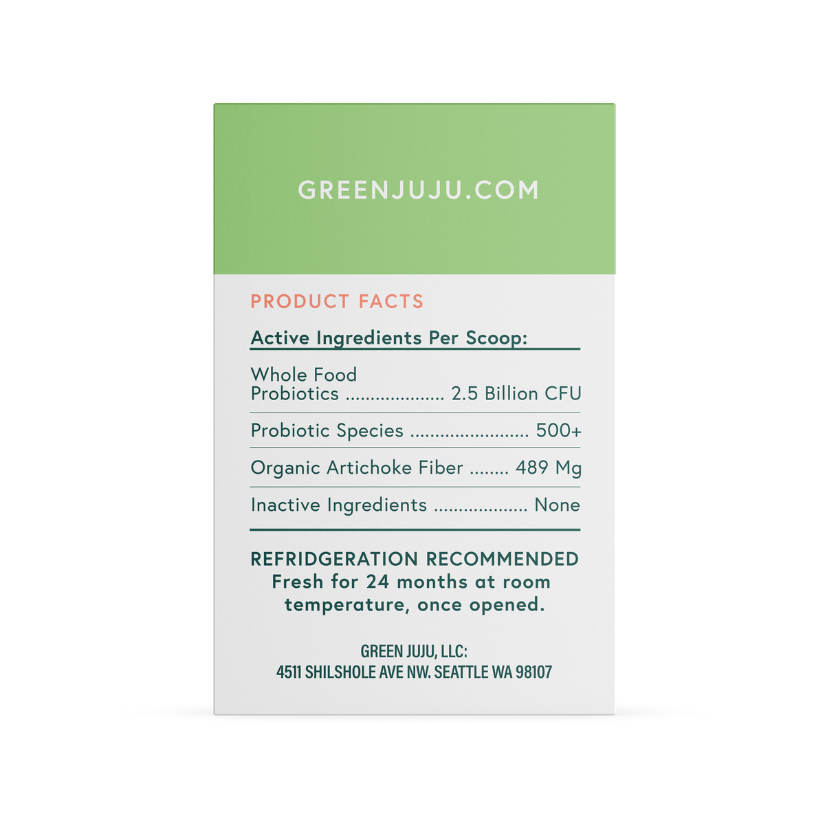 Green Juju Soil Wild-Fermented, Plant-Based Probiotic for Dogs &amp; Cats