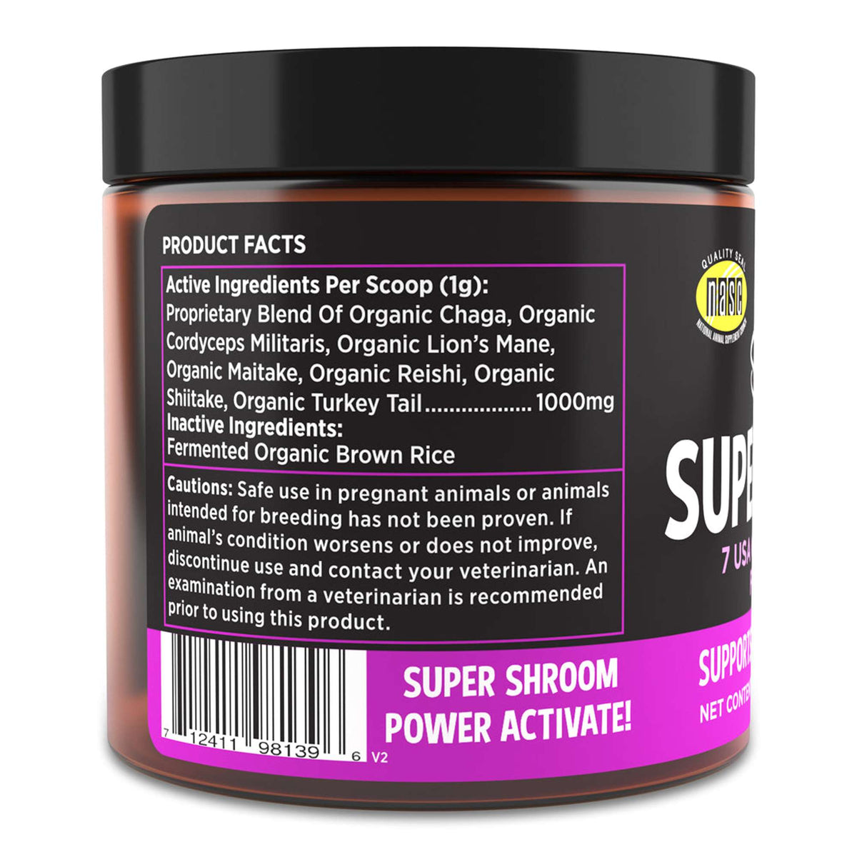 Super Snouts Super Shrooms Supplement for Dogs &amp; Cats