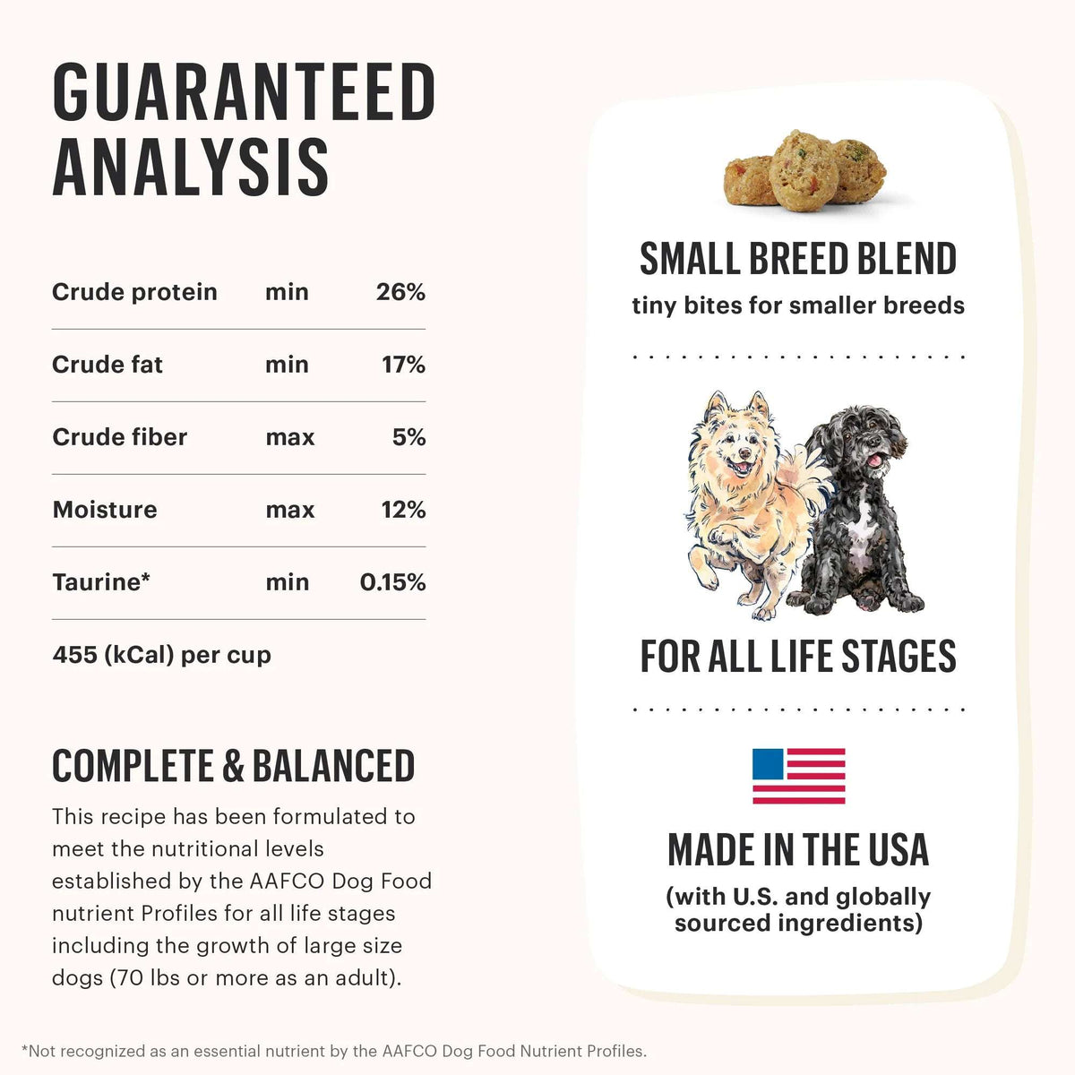 The Honest Kitchen Small Breed Grain Free Beef Clusters Dog Food