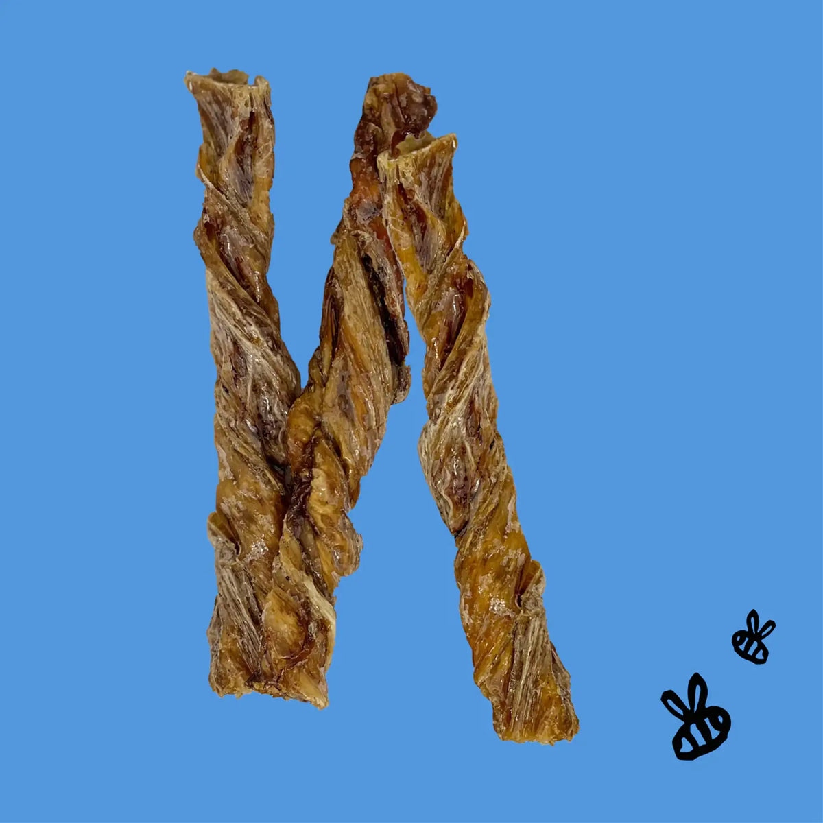 Honey I&#39;m Home! Water Buffalo Tremenda Twists Dog Treats