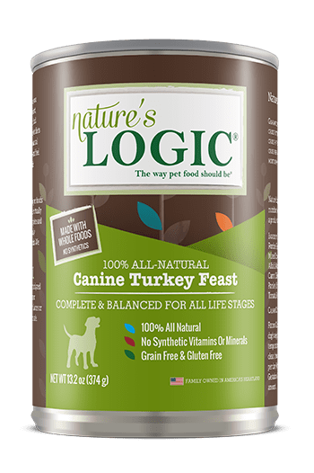 Nature&#39;s Logic Canine Turkey Feast Canned Dog Food