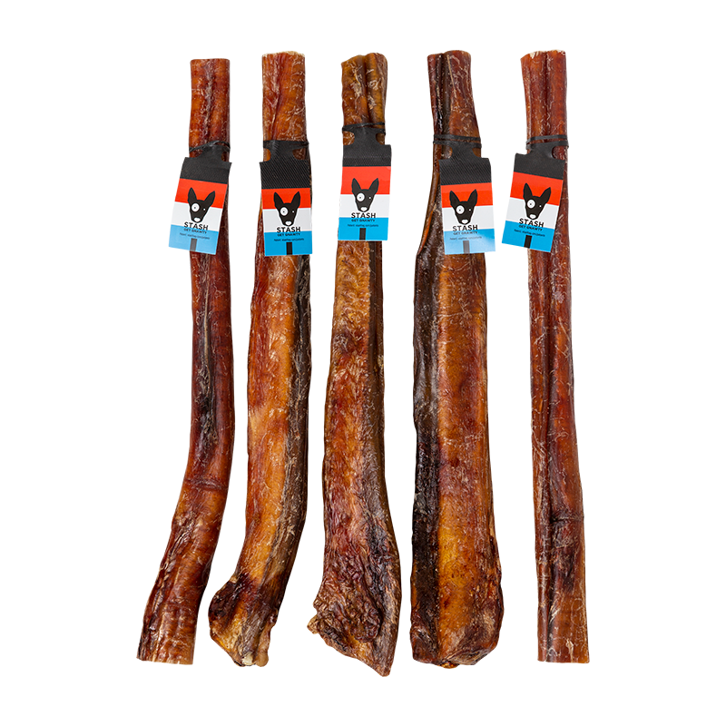 Diggin Your Dog Stash Grass-Fed Monster Bully Stick for Dogs