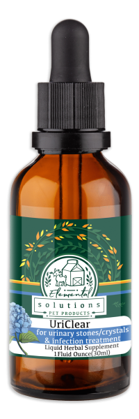 Solutions Pet Products UriClear Liquid Herbal Supplement for Dogs &amp; Cats