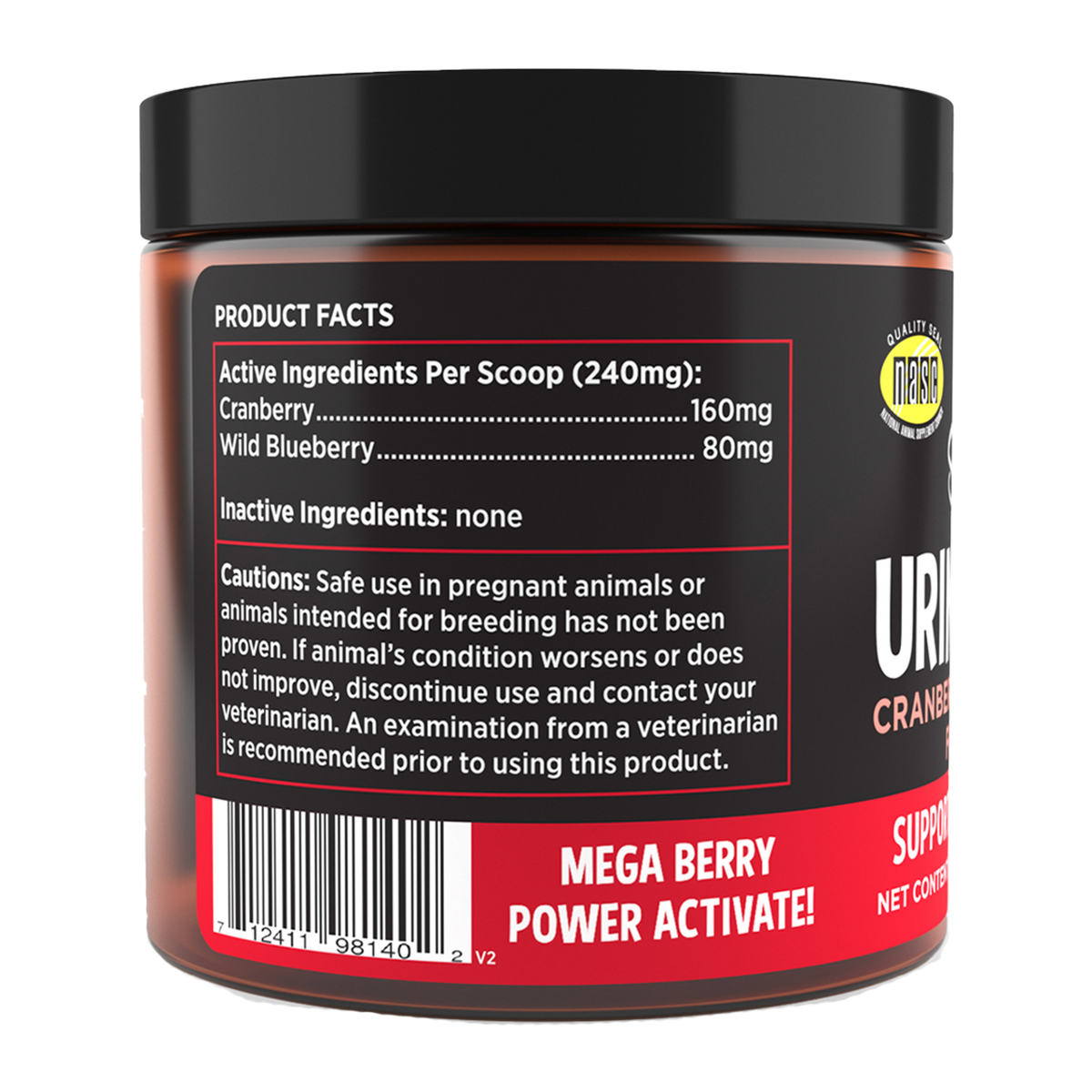 Super Snouts Urinary Berry Supplement for Dogs and Cats