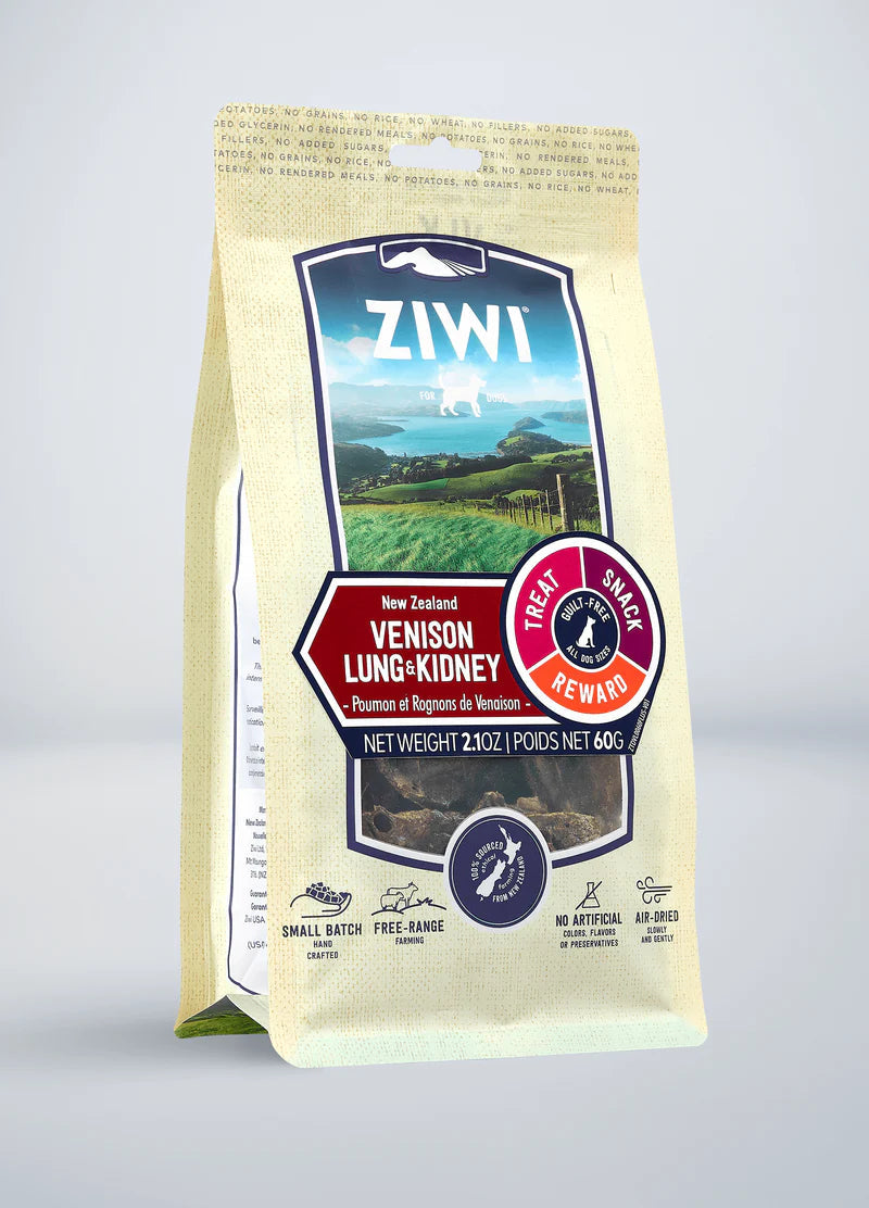 Ziwi Peak Air Dried Venison Lung &amp; Kidney Dog Treats
