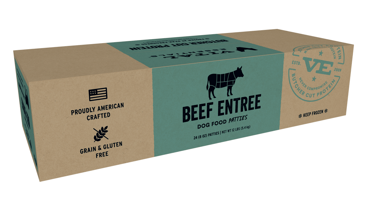 Vital Essentials Frozen Beef Raw Dog Food