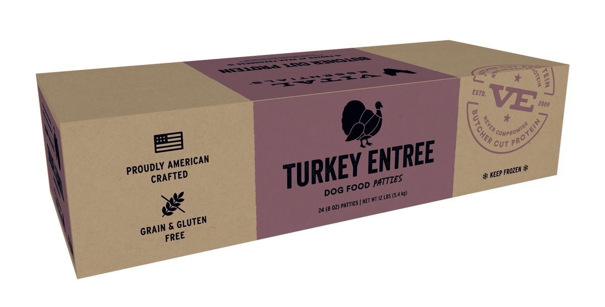 Vital Essentials Frozen Turkey Raw Dog Food