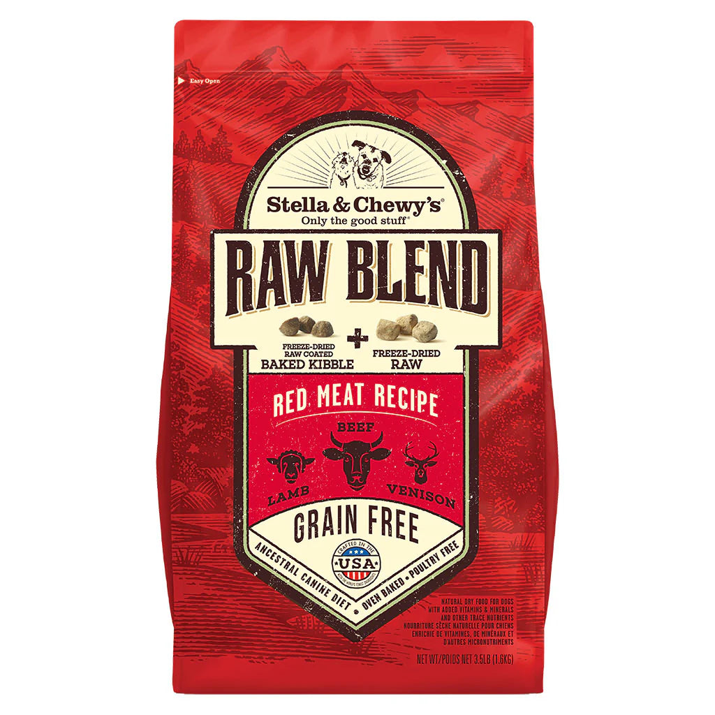 Stella &amp; Chewy&#39;s Kibble Raw Blend Red Meat Dog Food