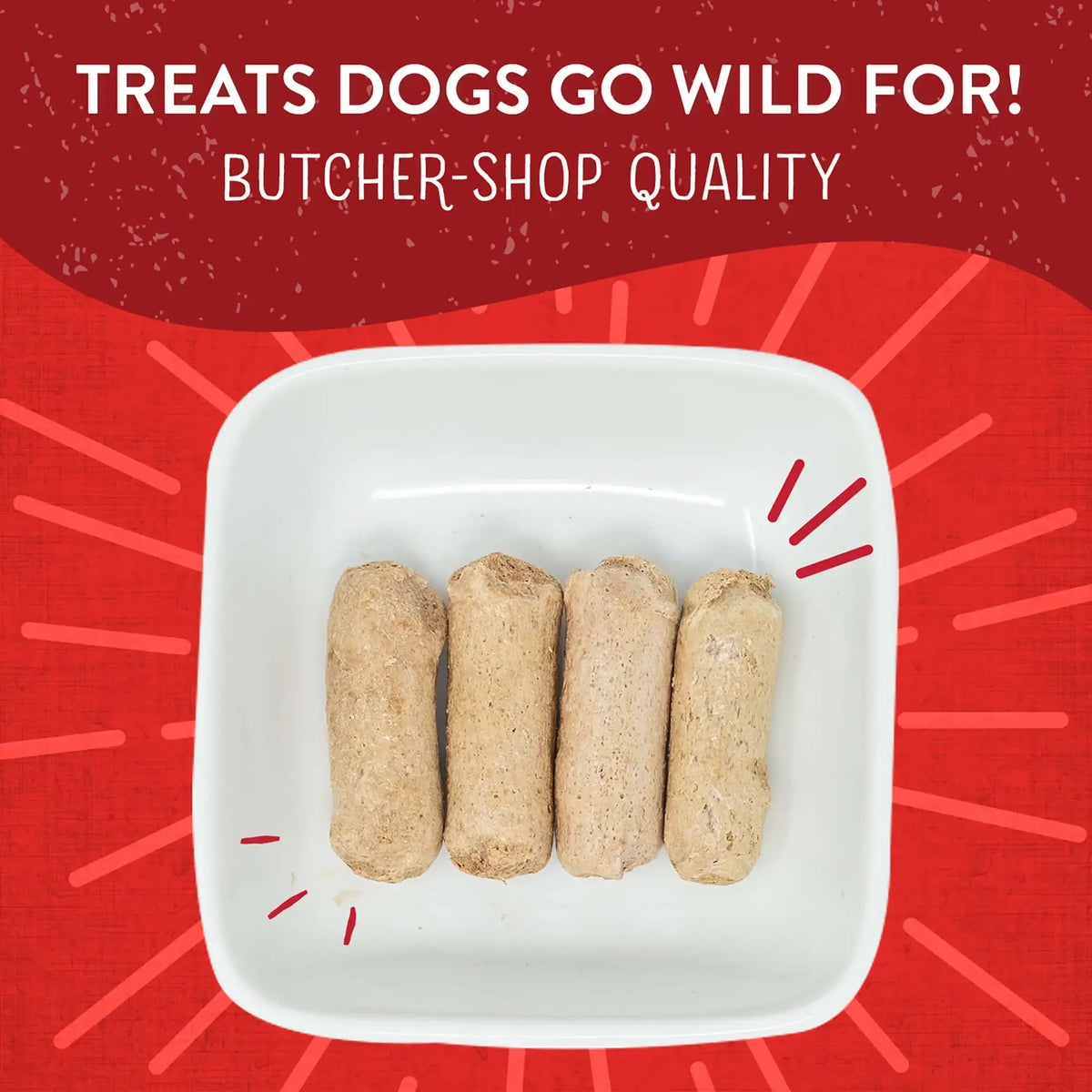 Stella &amp; Chewy&#39;s Freeze-Dried Raw Wild Weenies Bac&#39;n Me Crazy Dog Treats