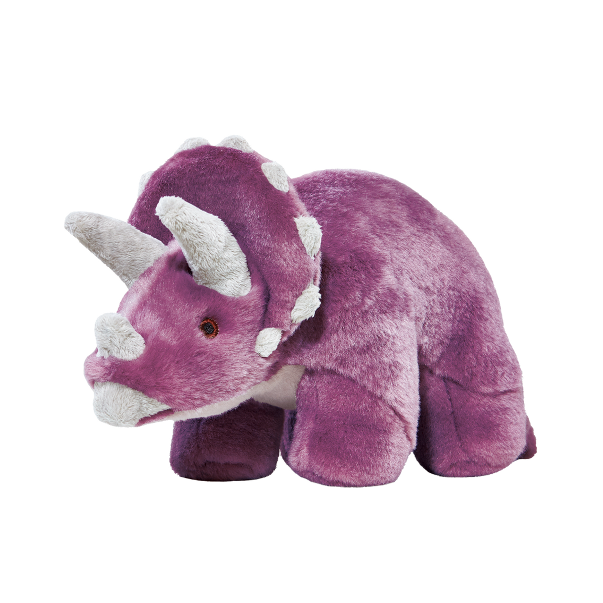 Fluff &amp; Tuff Charlie Triceratops Dog Toy