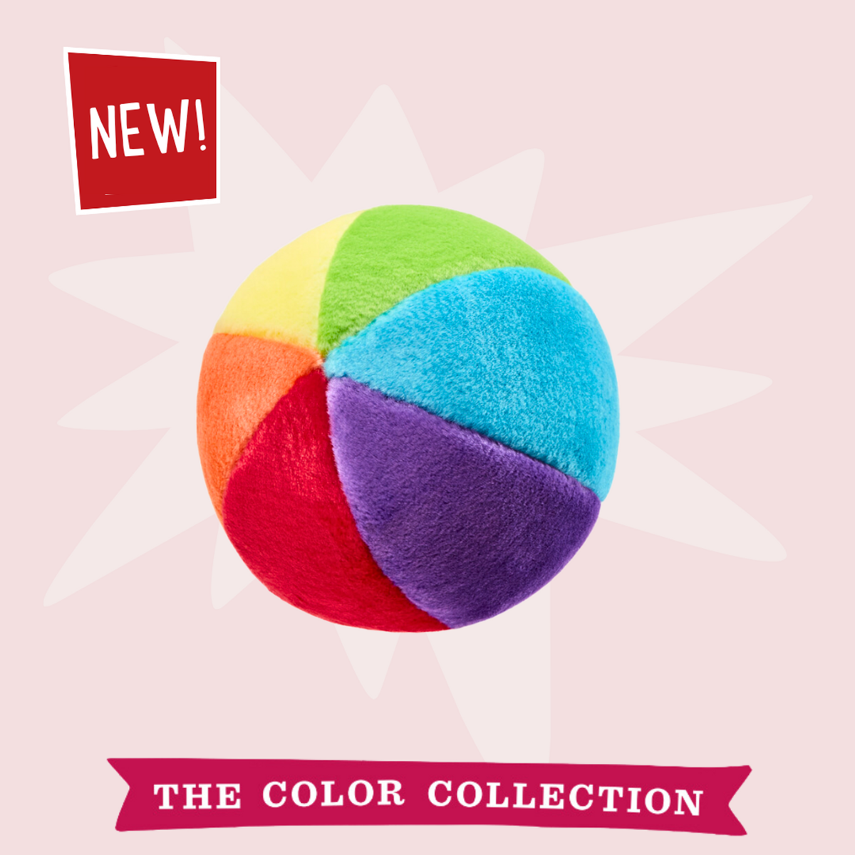 Fluff &amp; Tuff Mini Beach Ball Dog Toy