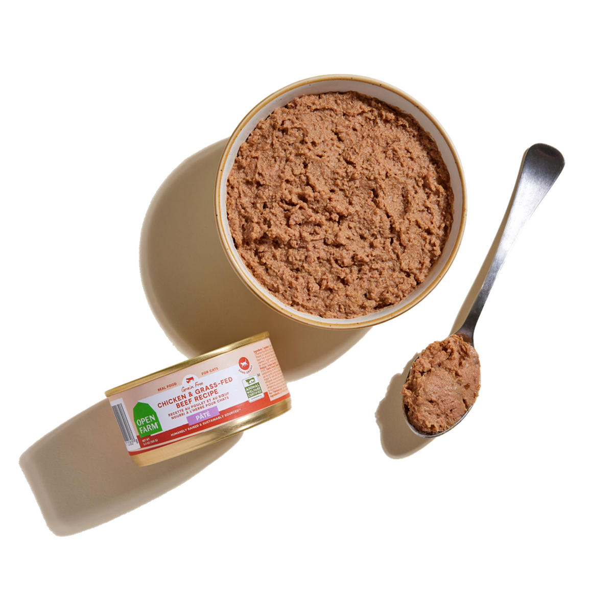 Open Farm Chicken &amp; Grass-Fed Beef Paté Canned Cat Food
