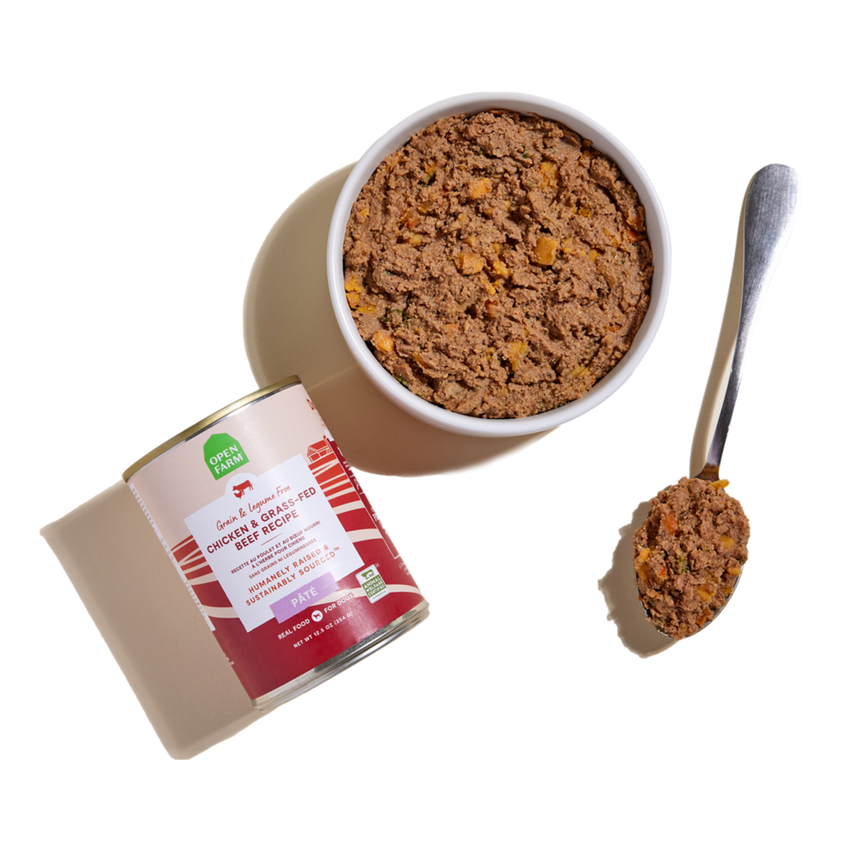 Open Farm Chicken &amp; Grass-Fed Beef Paté Canned Dog Food