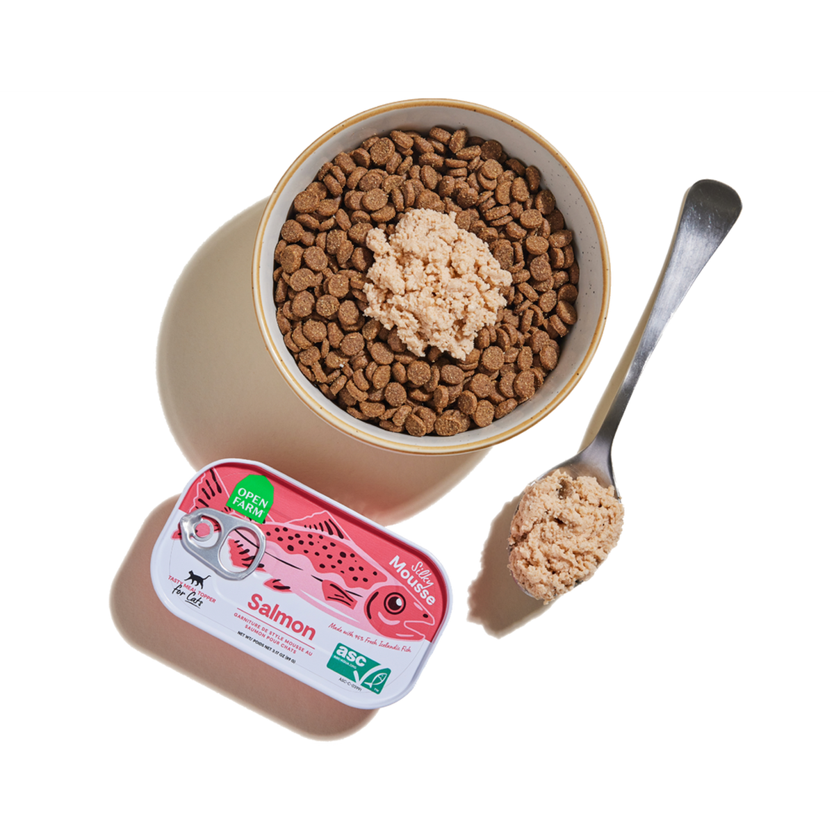 Open Farm Salmon Meal Topper for Cats