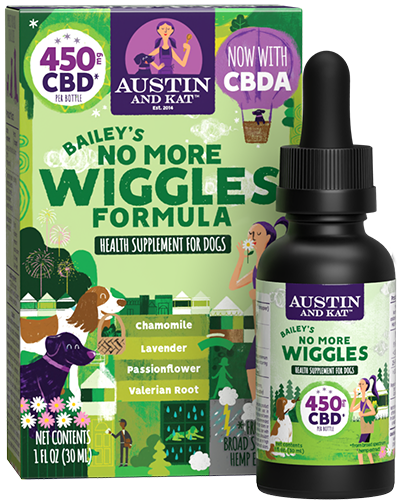 Austin and Kat Dog No More Wiggle Oil