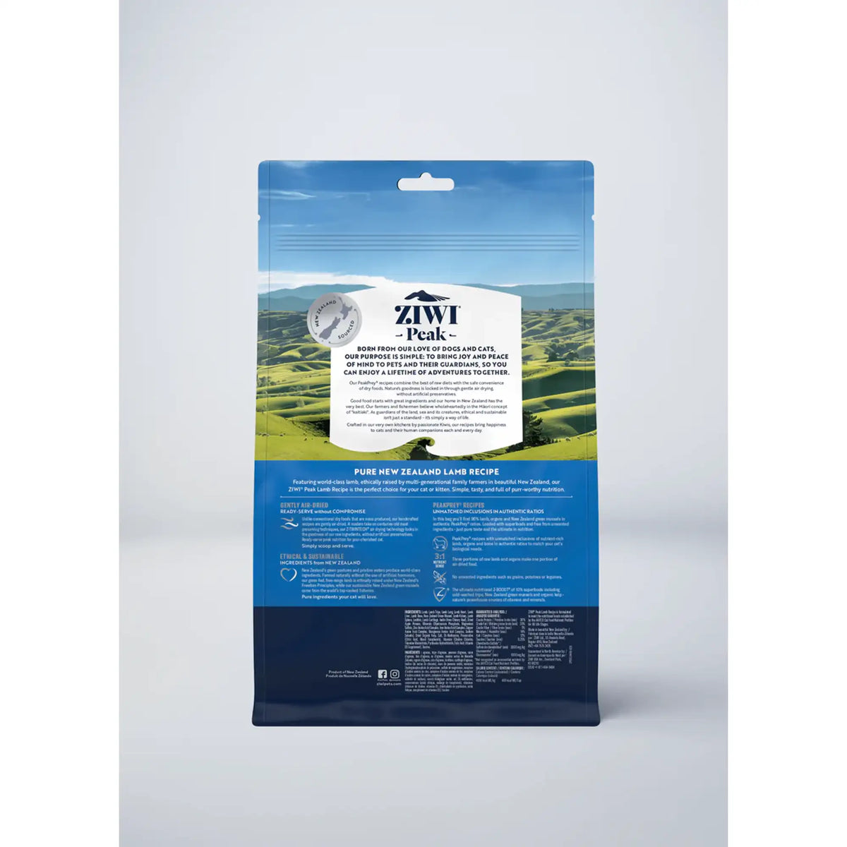 Ziwi Peak Air-Dried Lamb Recipe Cat Food