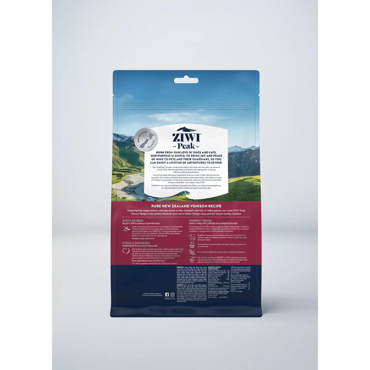 Ziwi Peak Air-Dried Venison Recipe Cat Food