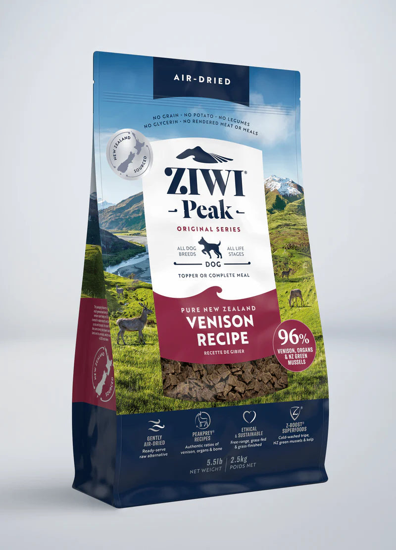 Ziwi Peak Air-Dried Venison Recipe Dog Food